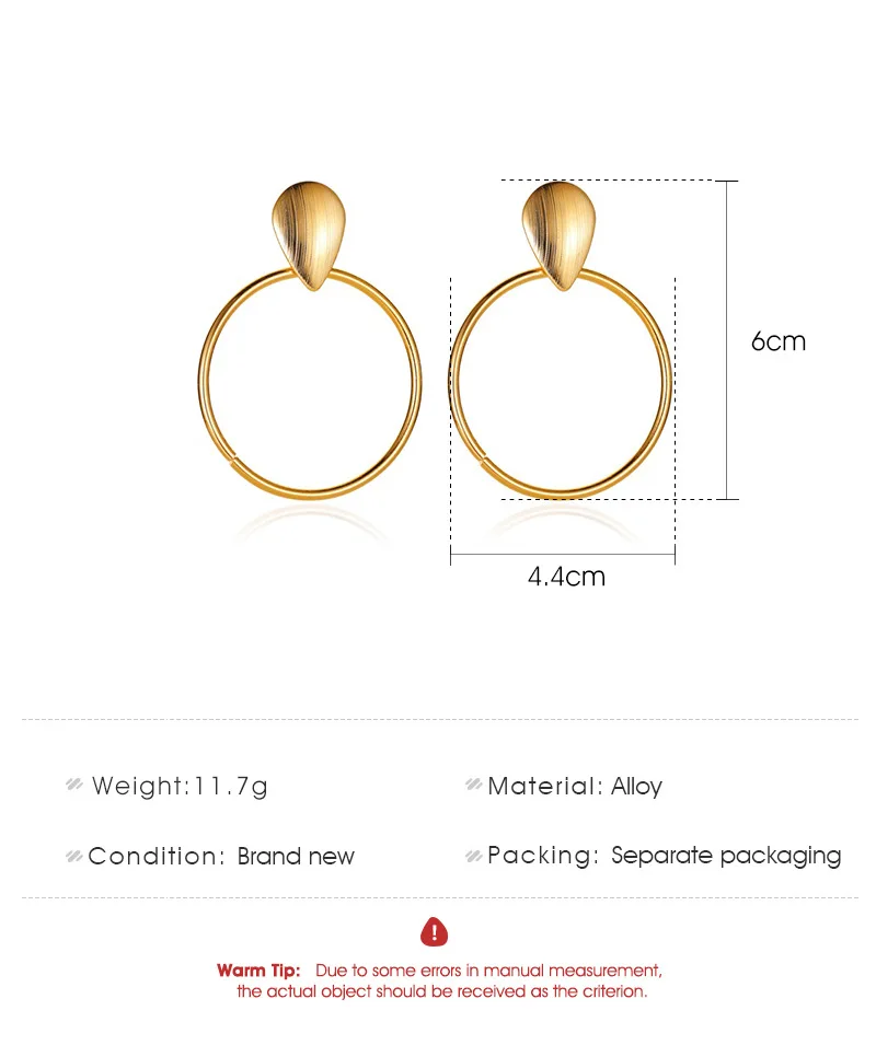 

aretes de mujer modernos 2021 pendentifs loop earrings for women pendientes con forma de seta bague longue orecchini stelle