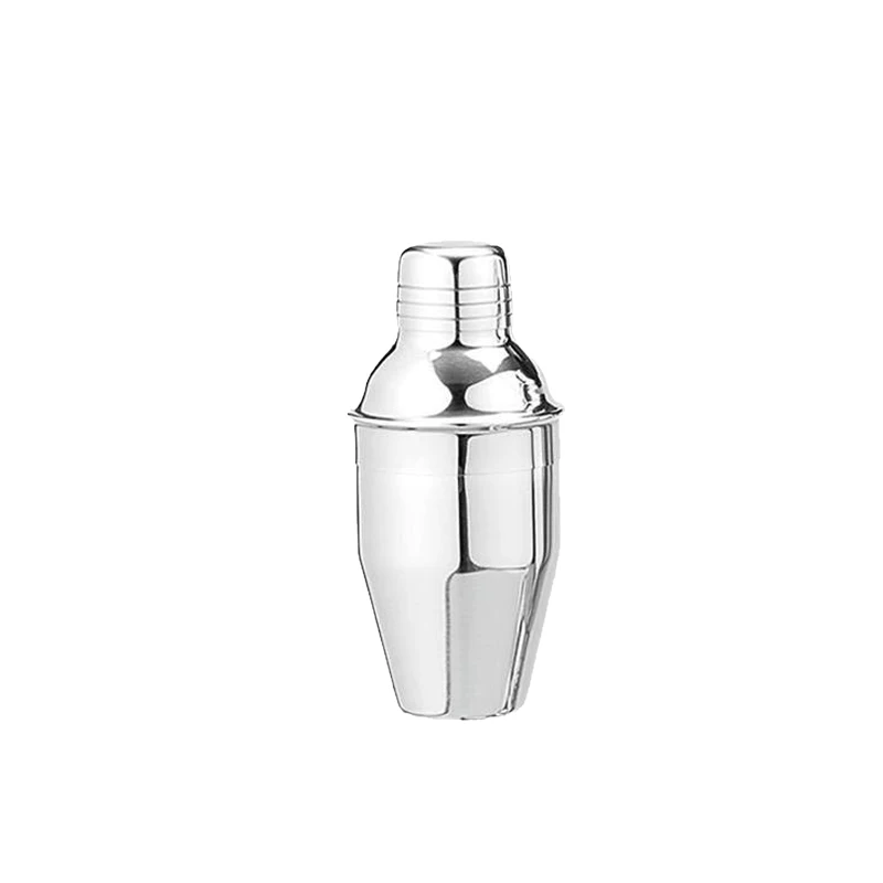 Cocktailshaker Серебряный из нержавеющей стали шейкер для коктейлей вечерние барный шейкер напиток для мартини Миксер для вина Sharker - Цвет: 250ml