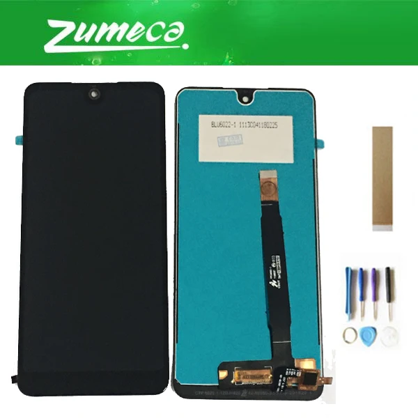 6,0 дюймов для BQ BQ-6015L BQ 6015 Universe BQ6015L ЖК-дисплей+ сенсорный экран дигитайзер черного цвета с лентой