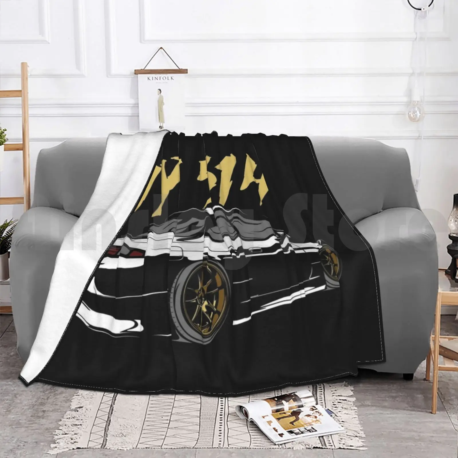 Одеяло для Nissan Silvia My S14 покрывало дивана кровати S13 S15 240sx 200sx 180sx schассис Sil80