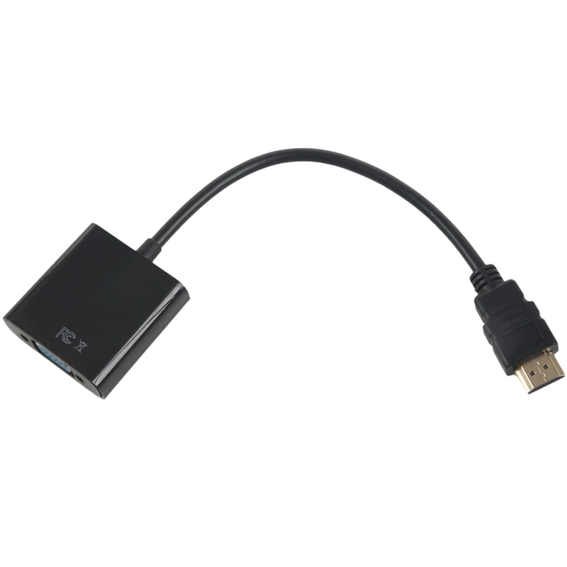 1080P HDMI в VGA с o конвертер адаптер USB питания Видео кабель черный | Электроника