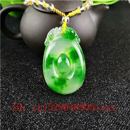Натуральный Изумрудный дракон зеленый нефрит кулон бусы ожерелье шарм жадеит