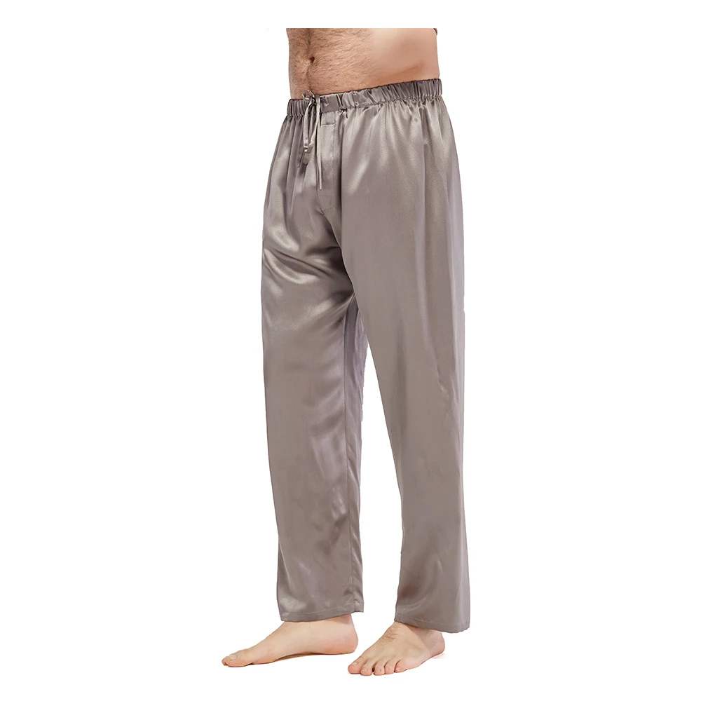 LILYSILK 100 Silk Pajama Set for Men 22 momme Robe Style Sleepwear Long Sleeves Luxury Natural Men's Clothing Free Shipping