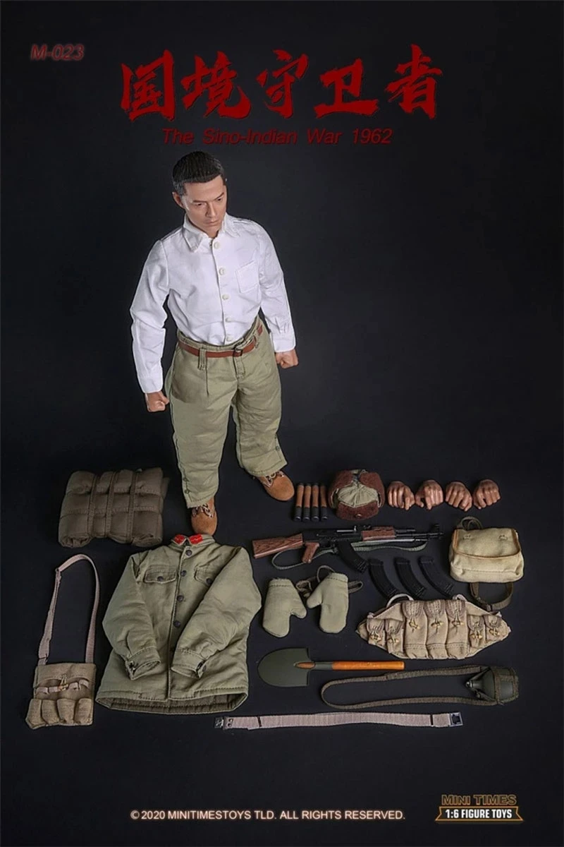 

Mini Times Toys M023 1/6 The War Chinese Soldier Battle Full Set Action Figure For Collection In Stock