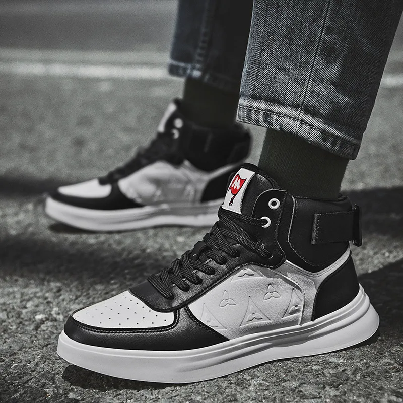 

Shoes Men's Trendy Shoes New Couple Personality Sports Casual Shoes Fashion Large Size High Top Men's Shoes