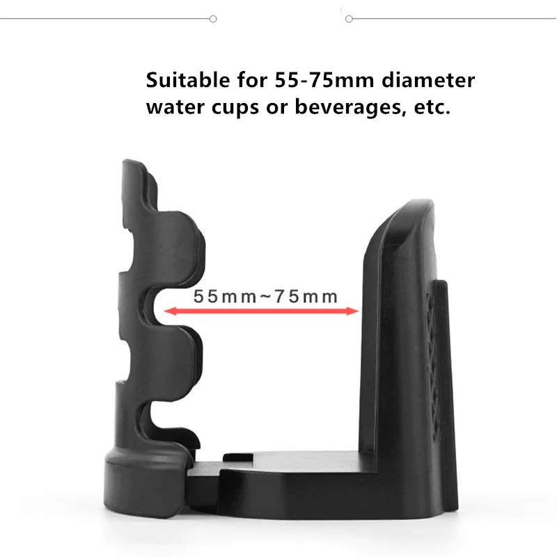 

Universal Motorcycle Water Bottle Bracket Black Motorbike Drink Cup Holder Beverage Mount Stand for Motorcycle Bike Accessories
