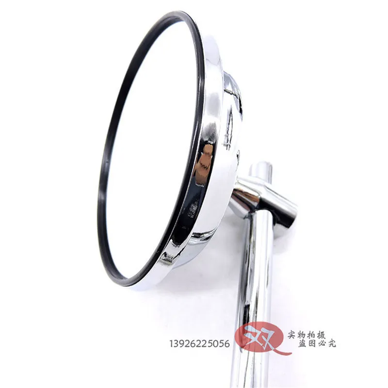 Металлические хромированные круглые Мото Аксессуары для зеркал заднего вида