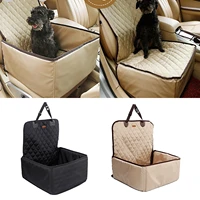 pet car front seat cover protector for cars 2 in 1 carrier for dogs folding cat car booster seat cover anti slip pet car carrier
