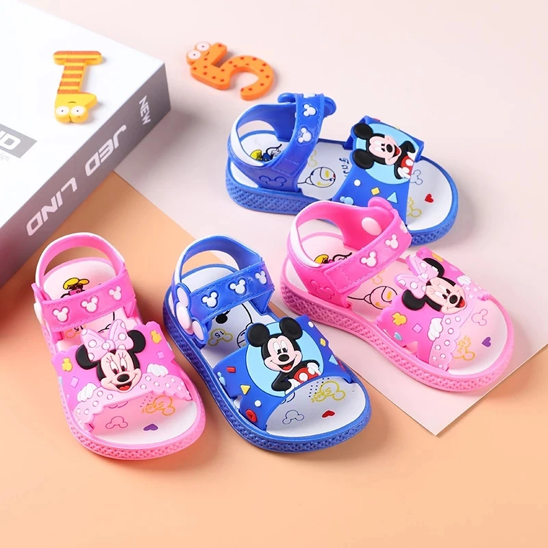 

Fashion Leisure Fashion Children Sandals Classic High Quality Kids Shoes Cute Disney Micky Boys Girls Sandals Toddlers