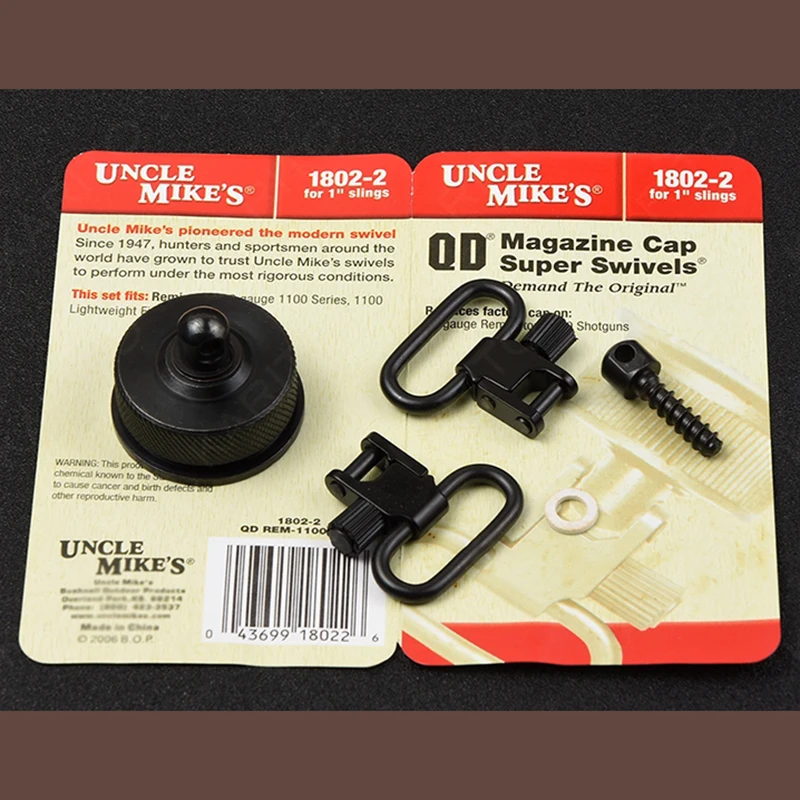 Сталь QD пистолет Антабки подходит для моделей Remington 12 калибра 1100 серии пушка 1802-2