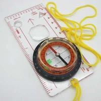 outdoor directional off road army multifunctional portable map ruler measurement pointing
