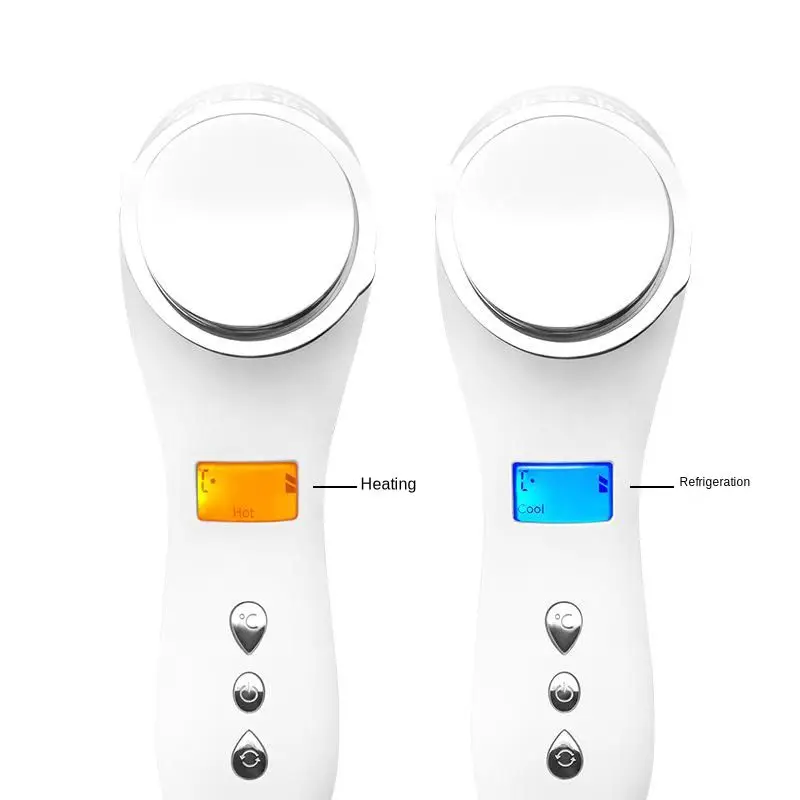 

Hot Cold Import Vibration Massager For Face Warm Compress Deep Cleansing Export Blackhead Device Shrink Pores Tightening