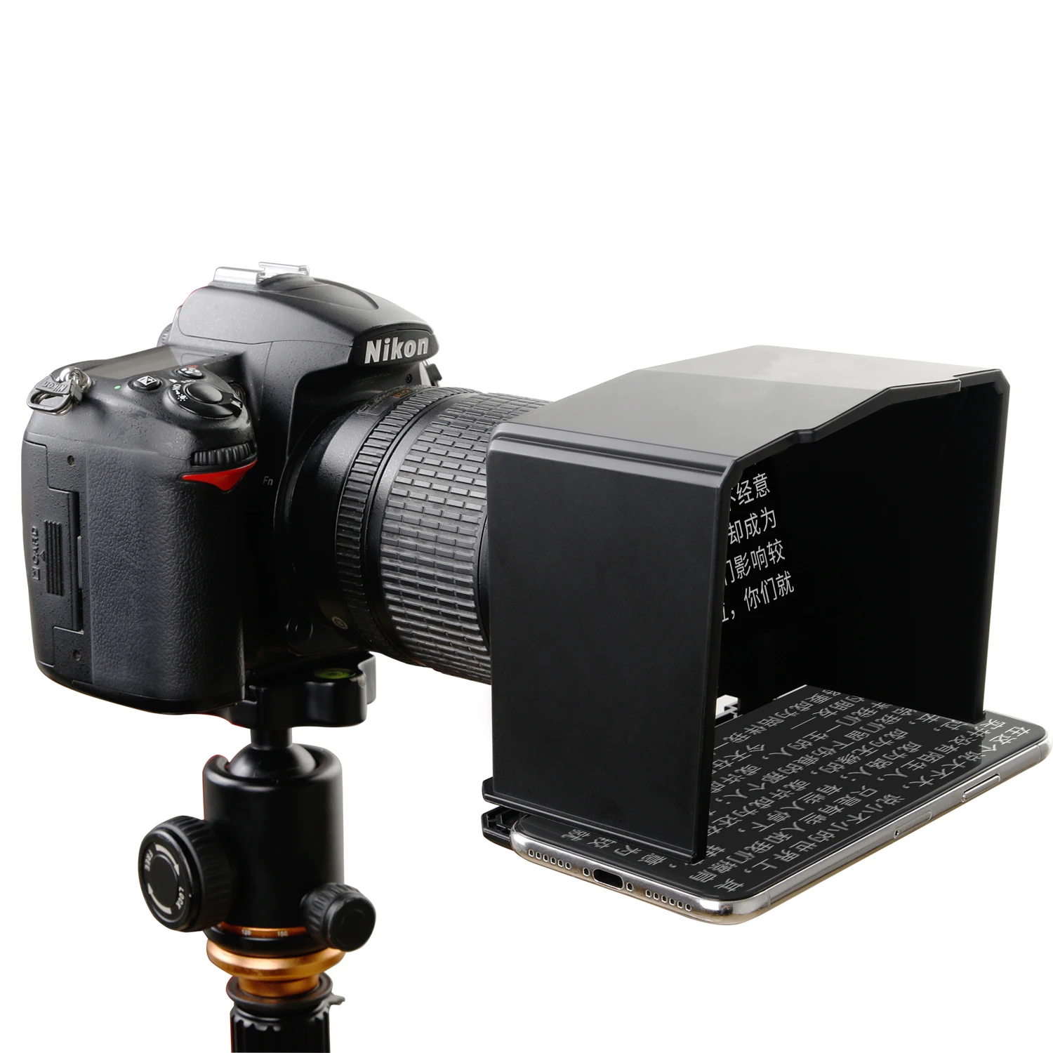 T1 смартфон Teleprompter для Youtube интервью видео Live Prompter для Canon Nikon sony DSLR камеры телепромптер Youtuber набор