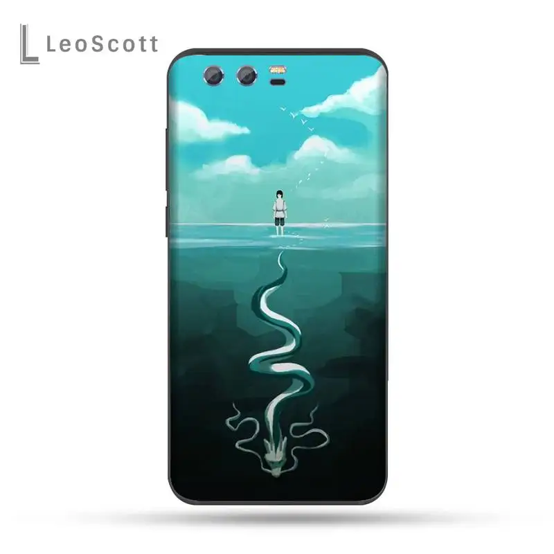 

Studio Ghibli Spirited Away Totoro Phone Case For Huawei Honor view 7a5.45inch 7c5.7inch 8x 8a 8c 9 9x 10 20 10i 20i lite pro