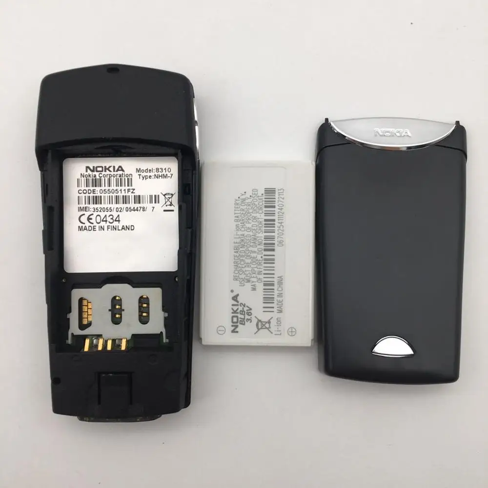 nokia 8310 refurbished original nokia 8310 unlocked mobile phone 2g dualband gsm 9001800 gprs classic cheap cell phone free global shipping