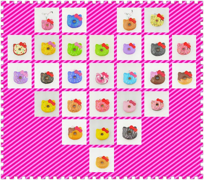 Мягкое hello kitty пончик милый обычный медленный отскок Подвеска для мобильного телефона ремень Рождественский подарок для детская игрушка