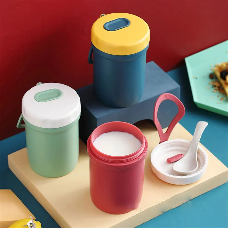 

Portable Cup Anti-scalding Water Drinking Cup Sealed Soup Milk Porridge Food Storage K888