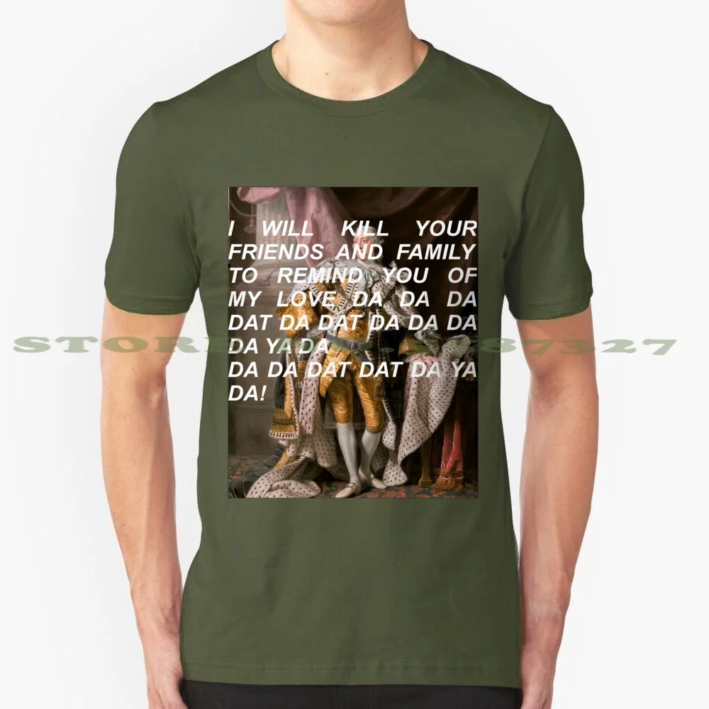 

Забавная летняя футболка Youwill Back King George Iii для мужчин и женщин, вы вернетесь, я уничтожу ваших друзей и семьи