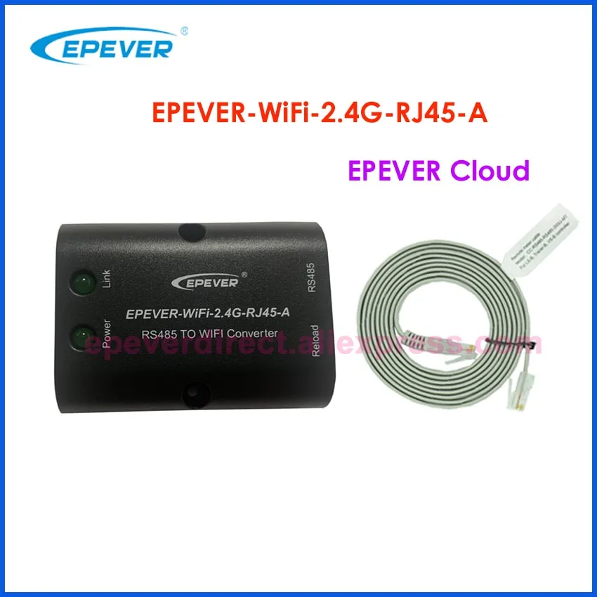 New EPEVER  WIFI-2.4G-RJ45-A solar controller Tracer series BLE Adapter APP connect white MT50 meter USB and Sensor