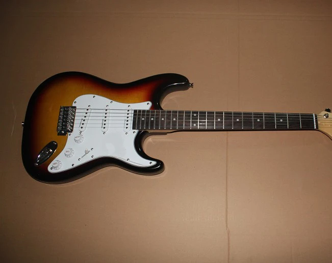 Электрогитара sunburst с подписью 6 струн|Гитары| |