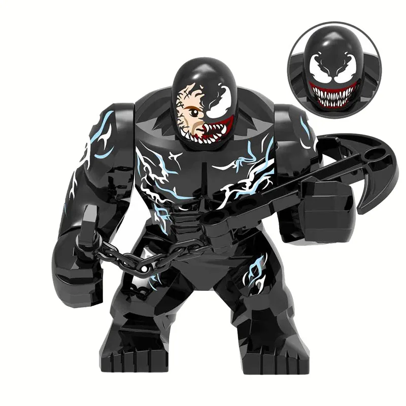 Чудо яд большой размер персонаж Веном карнидж анти бунт модель строительные