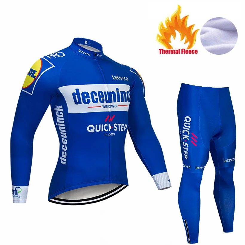 Pic Color quickшаг команда Велосипедная куртка 9D велосипед брюки набор Ropa Ciclismo мужские зимние термо флис pro трикотаж для велосипедистов Майо Одежда - Цвет: Pic Color