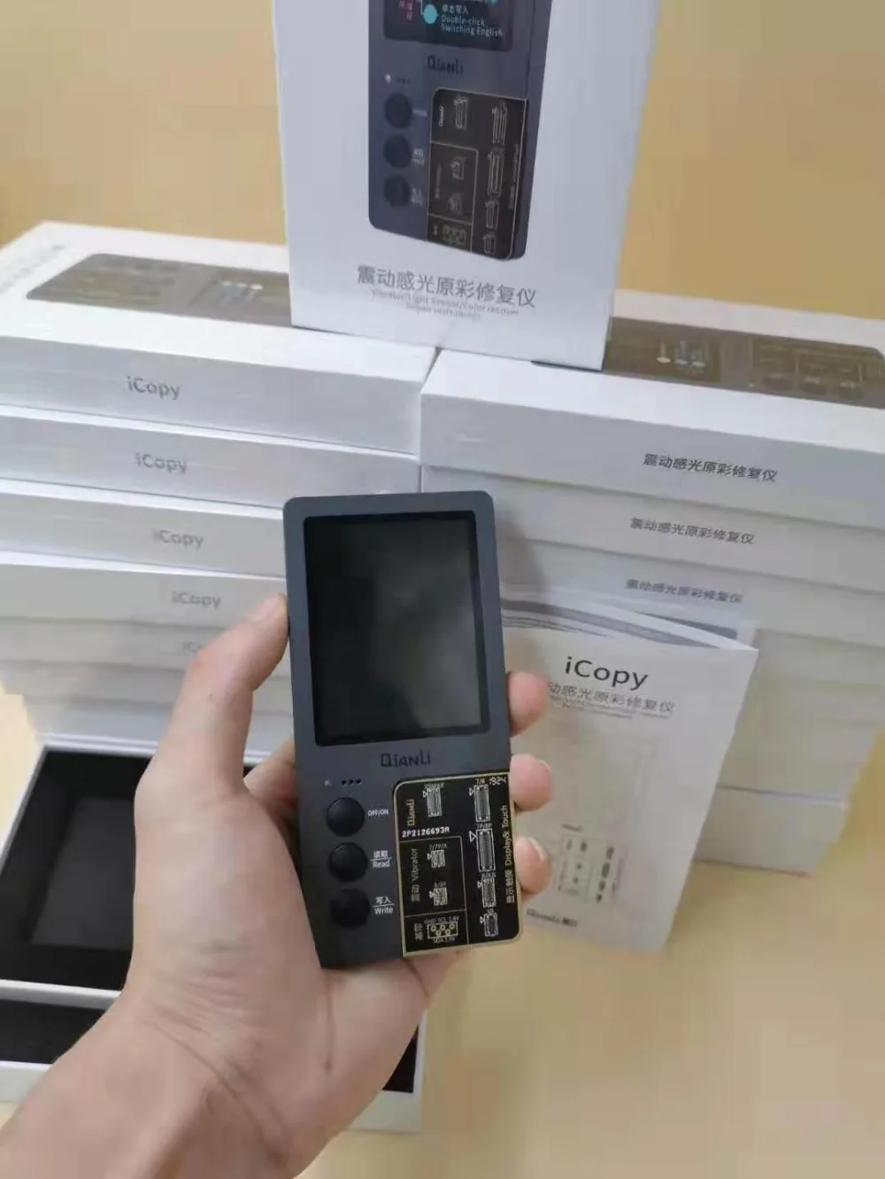 QianLi ToolPlus iCopy программист ЖК для iphone экран дисплей/сенсорный EPROM/вибратор чип восстановление данных инструмент