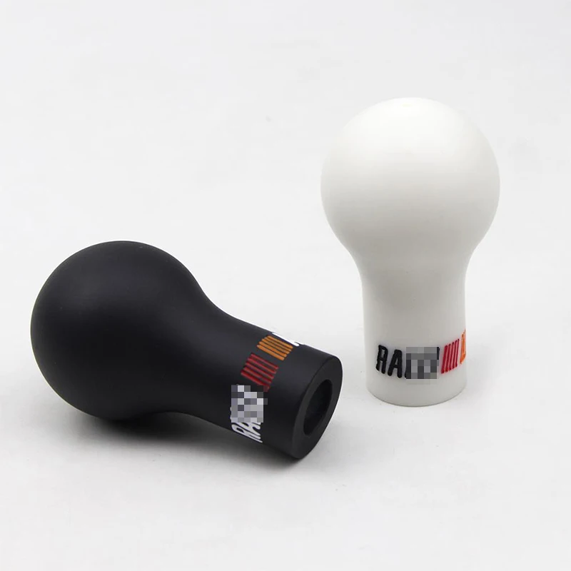 

Universal 5/6 Speed Auto Gear Shift Knob Black/White Car Manual Transmission
