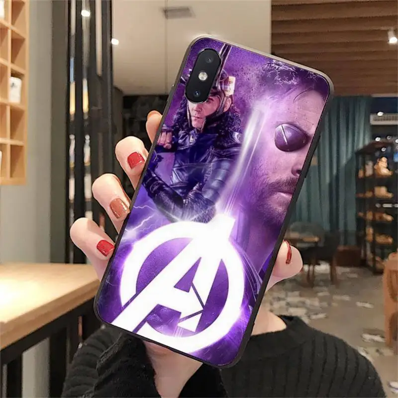 Marvel Phone Case For IPhone 11 Pro XS MAX 8 7 6 6S Plus X 5 5S SE XR | Мобильные телефоны и аксессуары