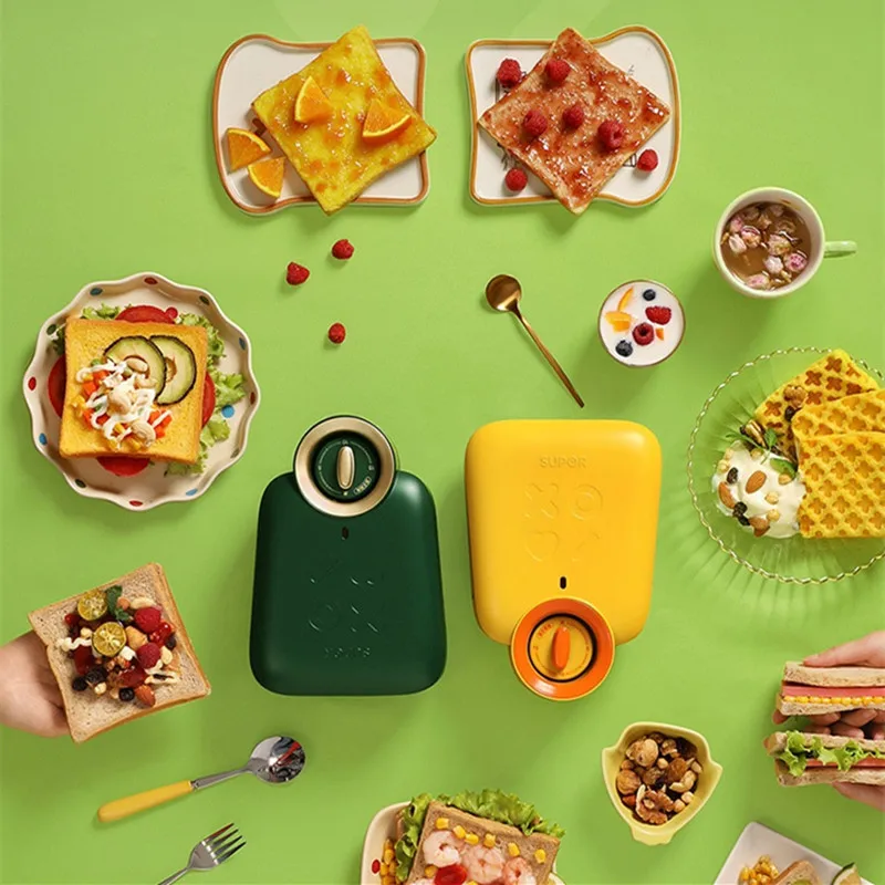 220 В бытовой Электрический вафельница машина с антипригарным покрытием