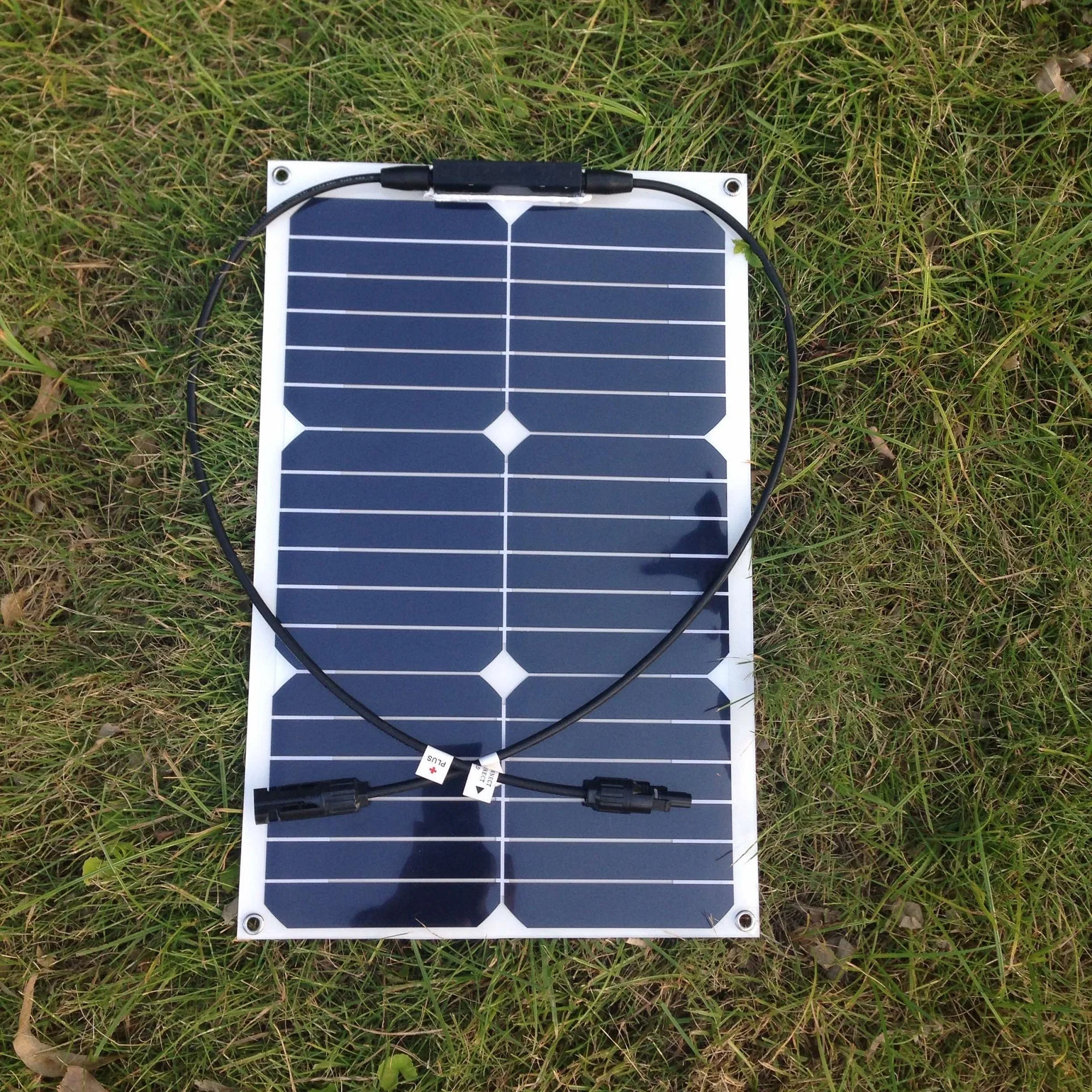 rg High-efficiency monocrystalline semi flexible solar panel 20w cell 19.2% charging efficiency | Электроника