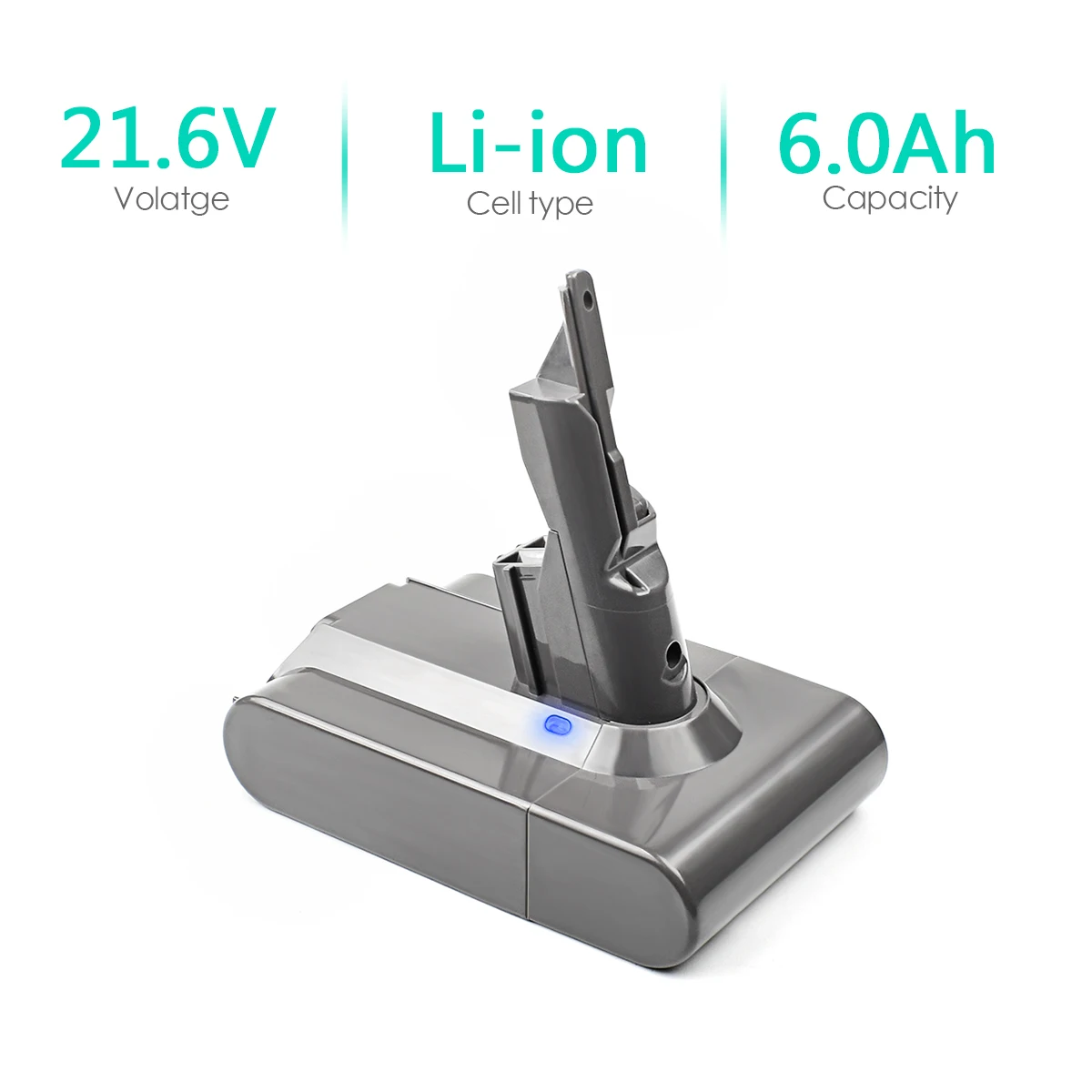 6000mAh 21.6V for Dyson V7 Battery Animal Cordless Stick Vacuum Motorhead Pro/Trigger/Animal Cleaner Batter | Электроника