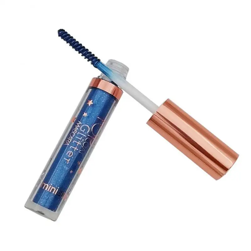 8 мл 7 цветов Алмазная тушь для ресниц водоСТОЙКАЯ и прочная Толстая скрученная