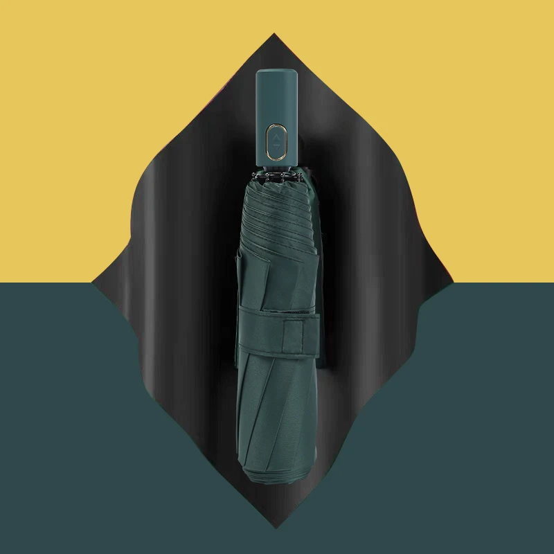 Автоматический зонт от дождя для женщин и мужчин карамельных цветов складной с