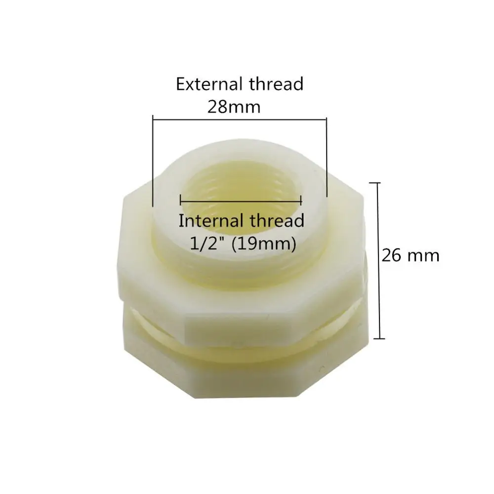 Соединитель для воды Talk-Satisfied из АБС-пластика 1/2