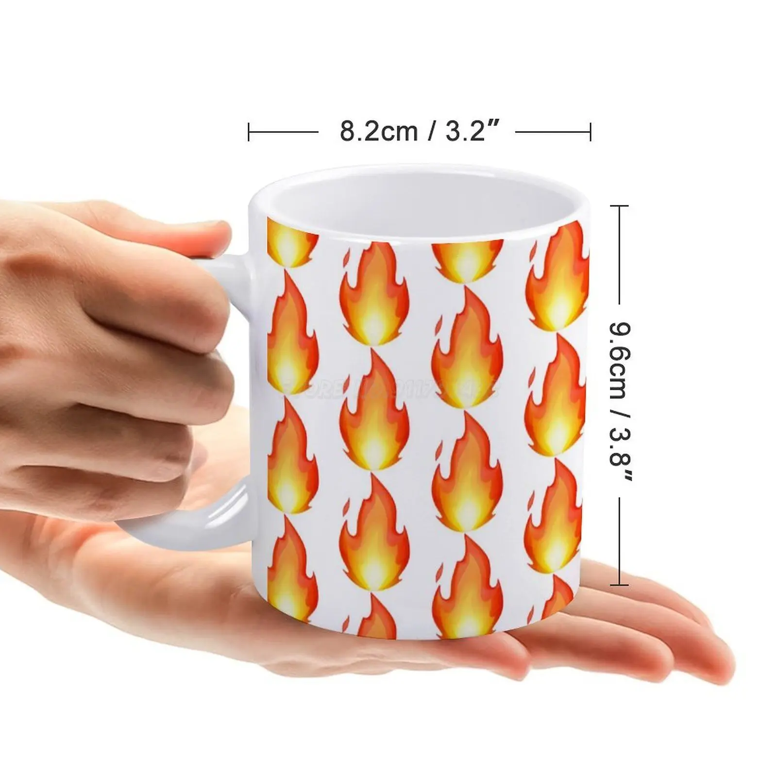 Кружка огненно-Белая для друзей и семьи креативный подарок кружка 11 унций кофе