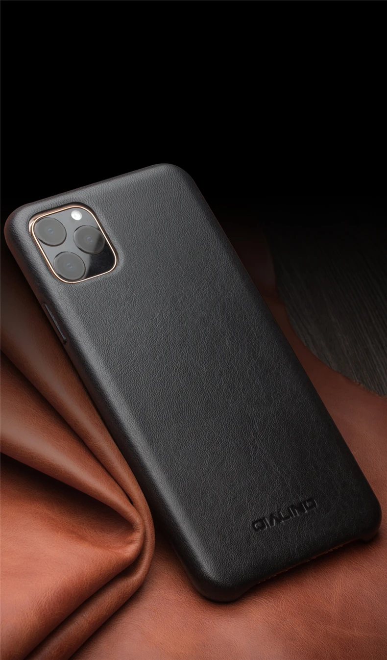3 цвета настоящая коровья кожа задняя крышка для iPhone 11 Pro Max 5,8 6,1 6,5 полное зерно кожаный чехол металлическая кнопка Натуральная Воловья кожа