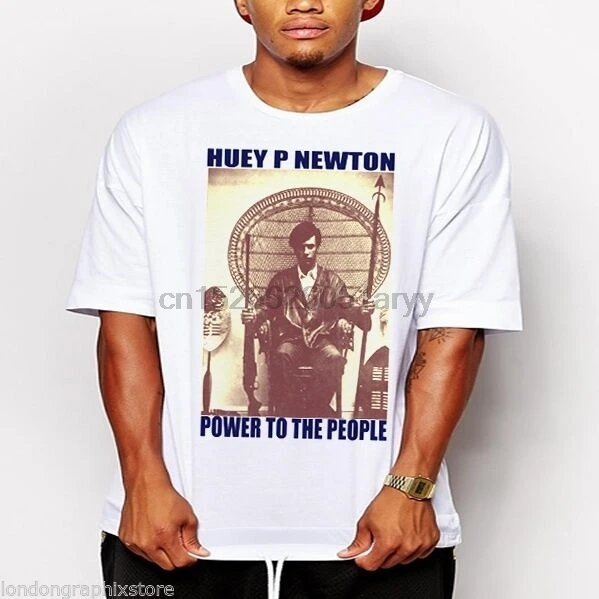 Huey P футболка newton Malcolm X MLK Ferguson Mike коричневый Нельсон Мандела Новинка| |