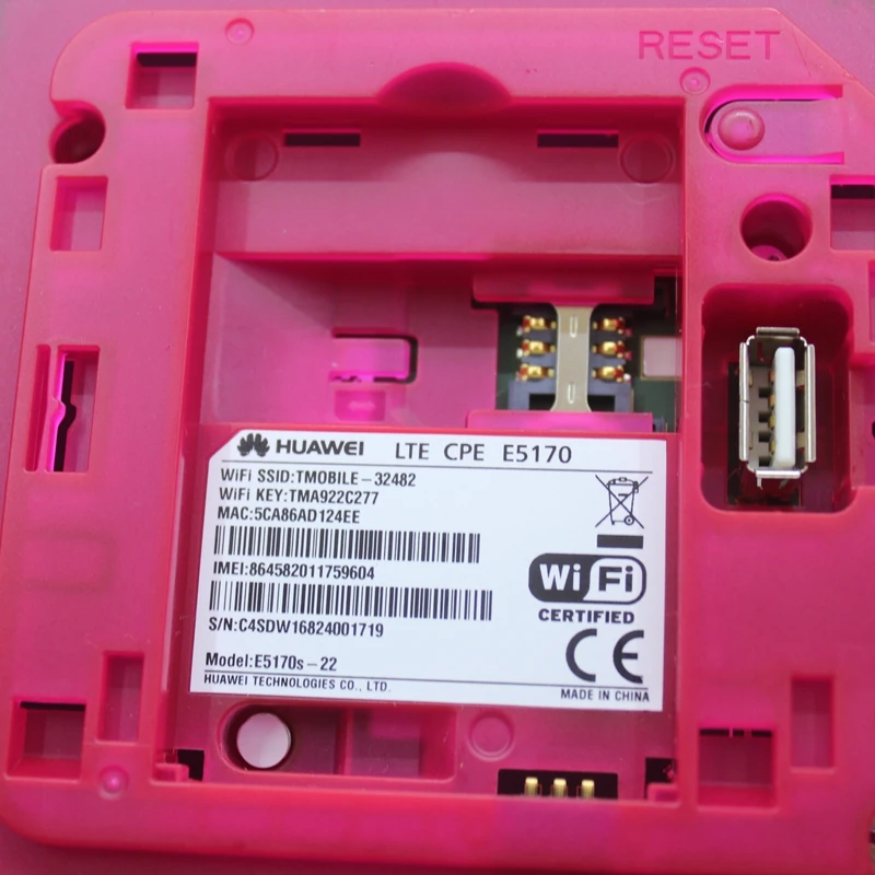 Разблокированный используемый huawei E5172as-22 E5170 4G LTE мобильный шлюз точки доступа 4G LTE WiFi маршрутизатор ключ 4G CPE беспроводной маршрутизатор PK B593
