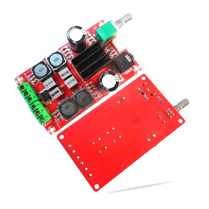 

2*50W Digital Power Amplifier Board DC5-24V TPA3116D2 Two-channel Stereo Power Amplifier Board 20HZ-20KHZ