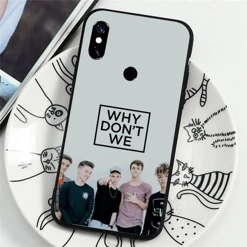 

Why don't we European and American Boys luxury Phone Case coque For Xiaomi Redmi note 7 8 9 t k30 max3 9 s 10 pro lite