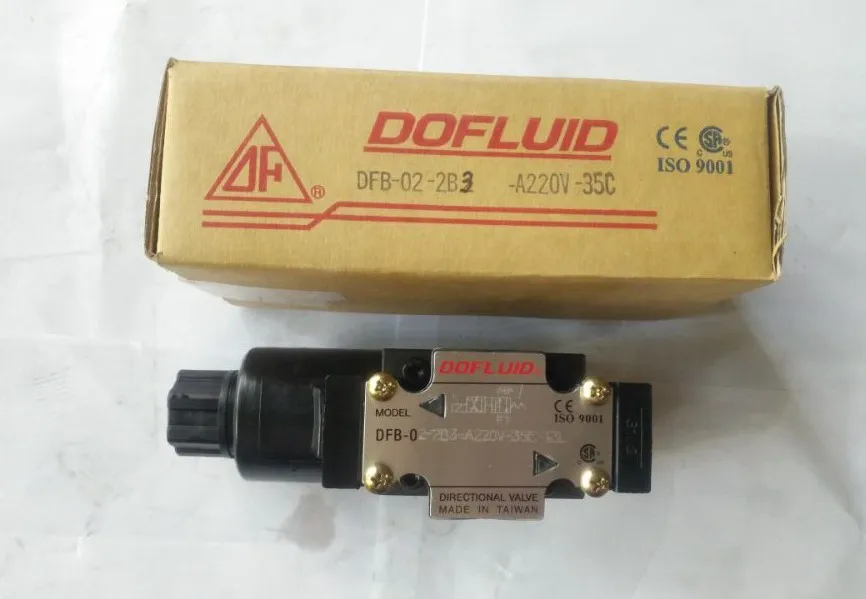 

TAIWAN DOFLUID Brand Hydraulic Valve DFB-02-2B3-A220V-35C-4B Solenoid Valve DFB-03-2B3 A220V-35