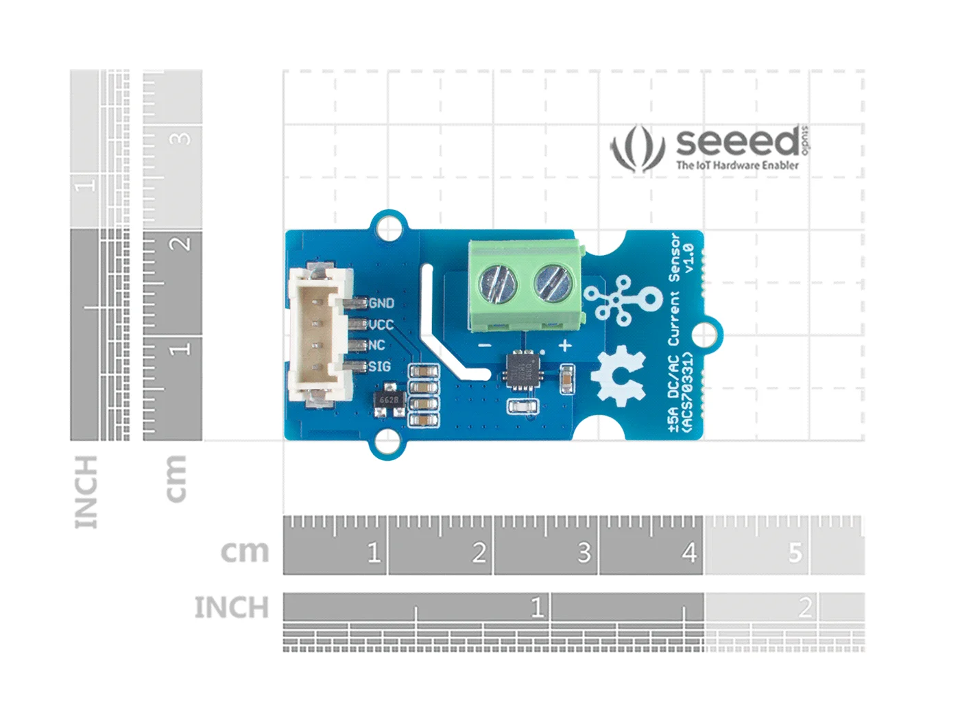 Высокоточный Датчик постоянного/переменного тока Arduino Seeed Гров плюс или минус 5 А |