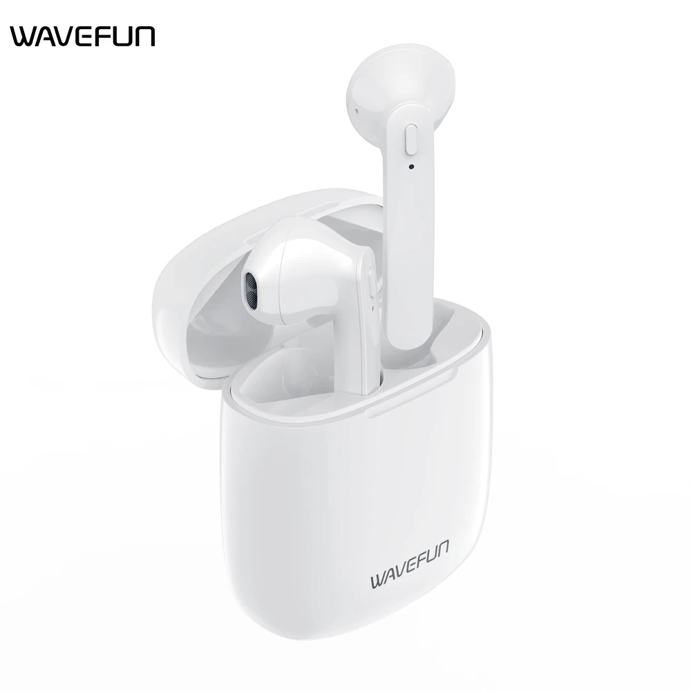 Беспроводные Bluetooth наушники Airoha 1536U Wavefun V IPX5 Водонепроницаемая гарнитура TWS с
