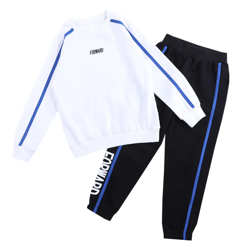 

Spring&Autumn Boys Tracksuit Children Sports 2 Piece Sets Casual Sweatshirts+Trousers Sport Children Clothing Outfits 5-14T