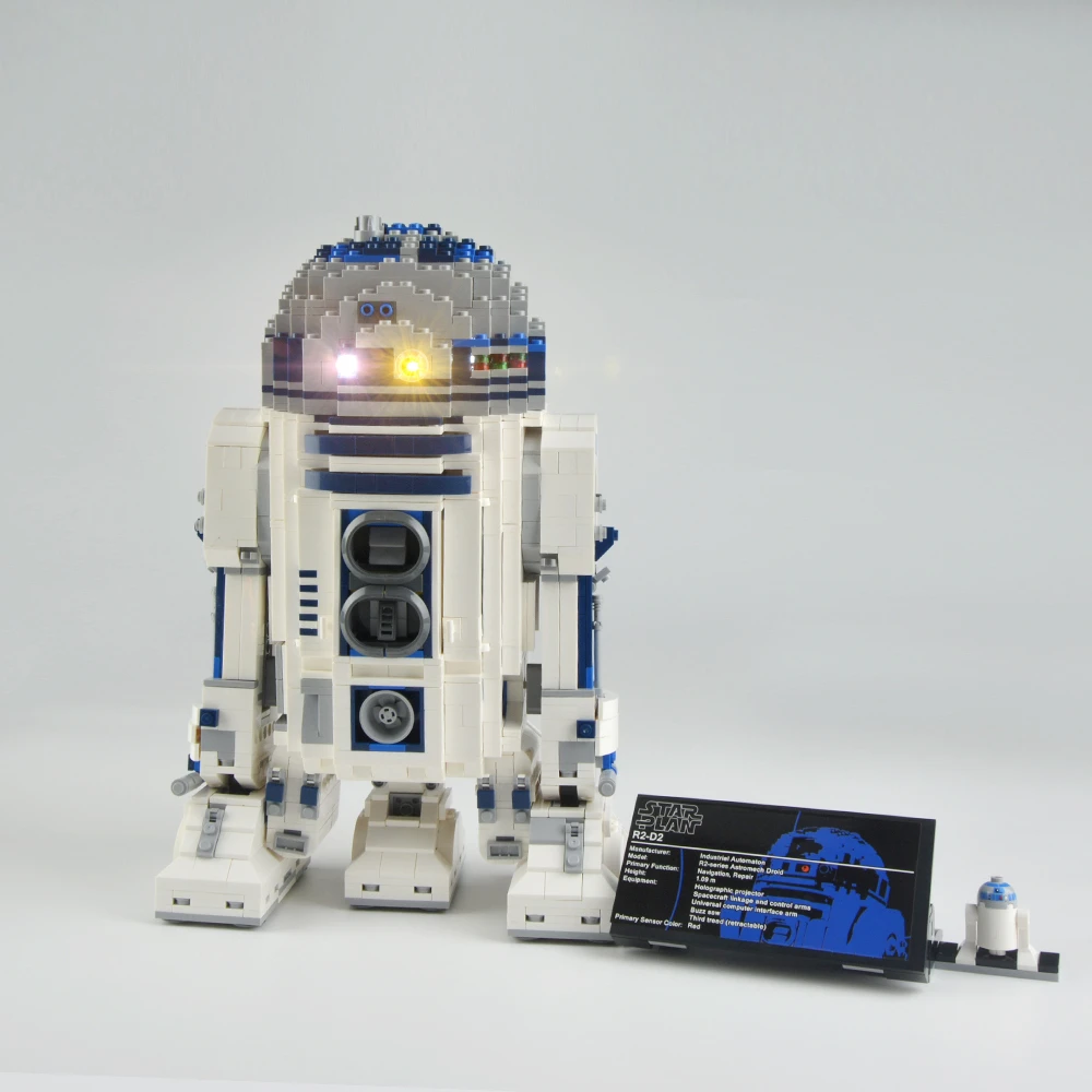 Moc оригинальность Звездные войны серии осветительных деталей Led люминесцентный