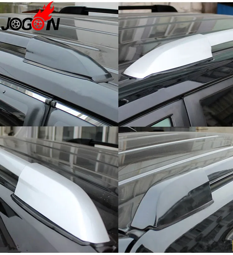 Автомобильный Стайлинг 4 шт. багажник на крышу Rail протектор конце Крышка корпуса