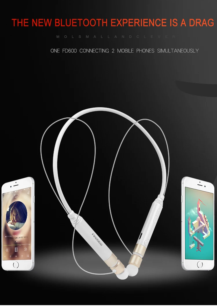 Fineblue FD600i беспроводной NFC auriculares Bluetooth стерео гарнитура наушники анти потеря вибрации голосовые подсказки спортивные наушники