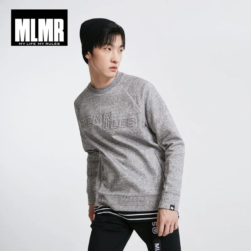 GREY MELANGE JackJones мужской рисунок с буквенным принтом толстовки 219133527 - Цвет: GREY MELANGE