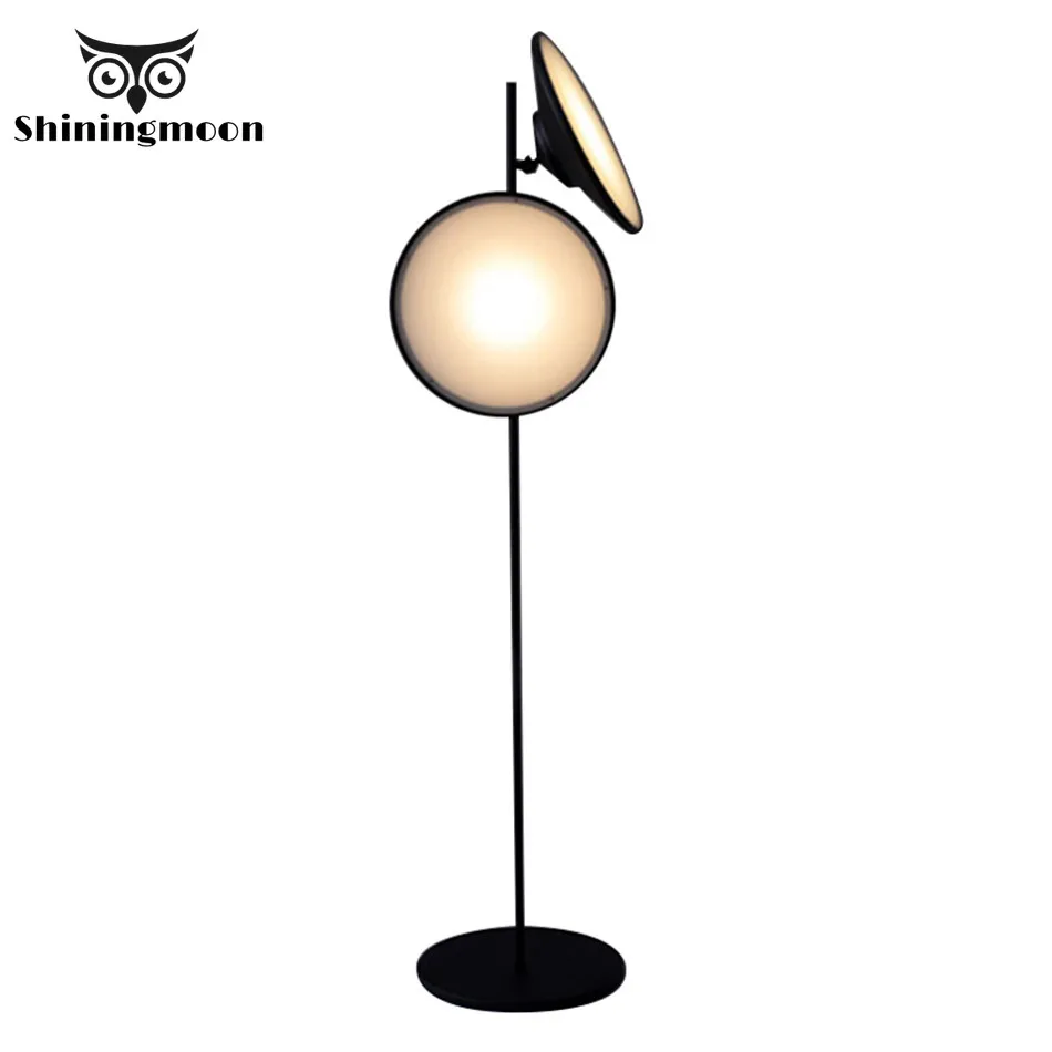 Современная Напольная Лампа в скандинавском стиле стиль гостиной стоячий абажур